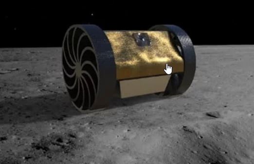 Imagen del Robot explorador expacial Jaguar-I de México que va a la Luna